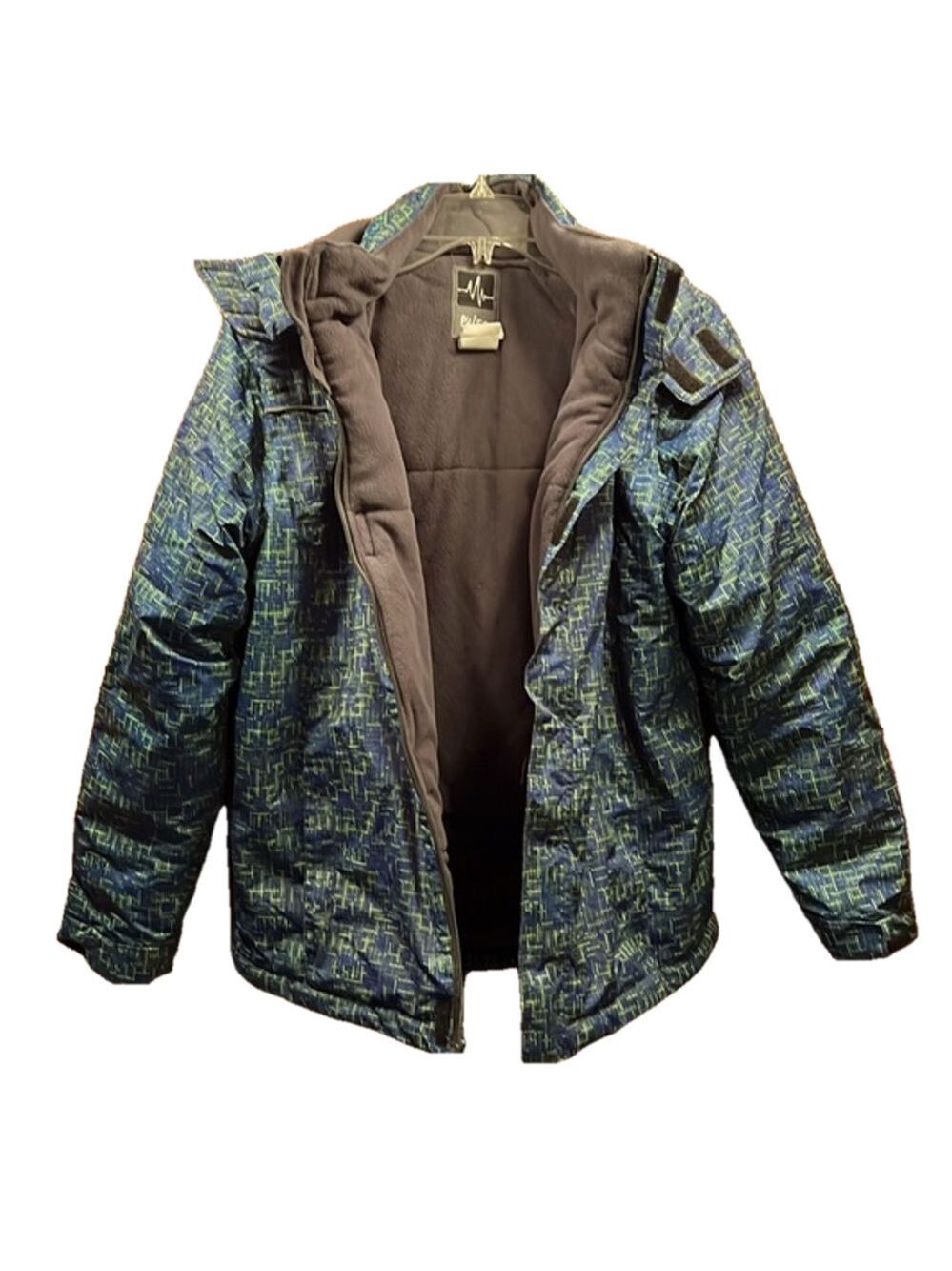 Pulse Ski Jacket, Kids L (16-18), pockets, soft lined, tough exterior, hood (T6)